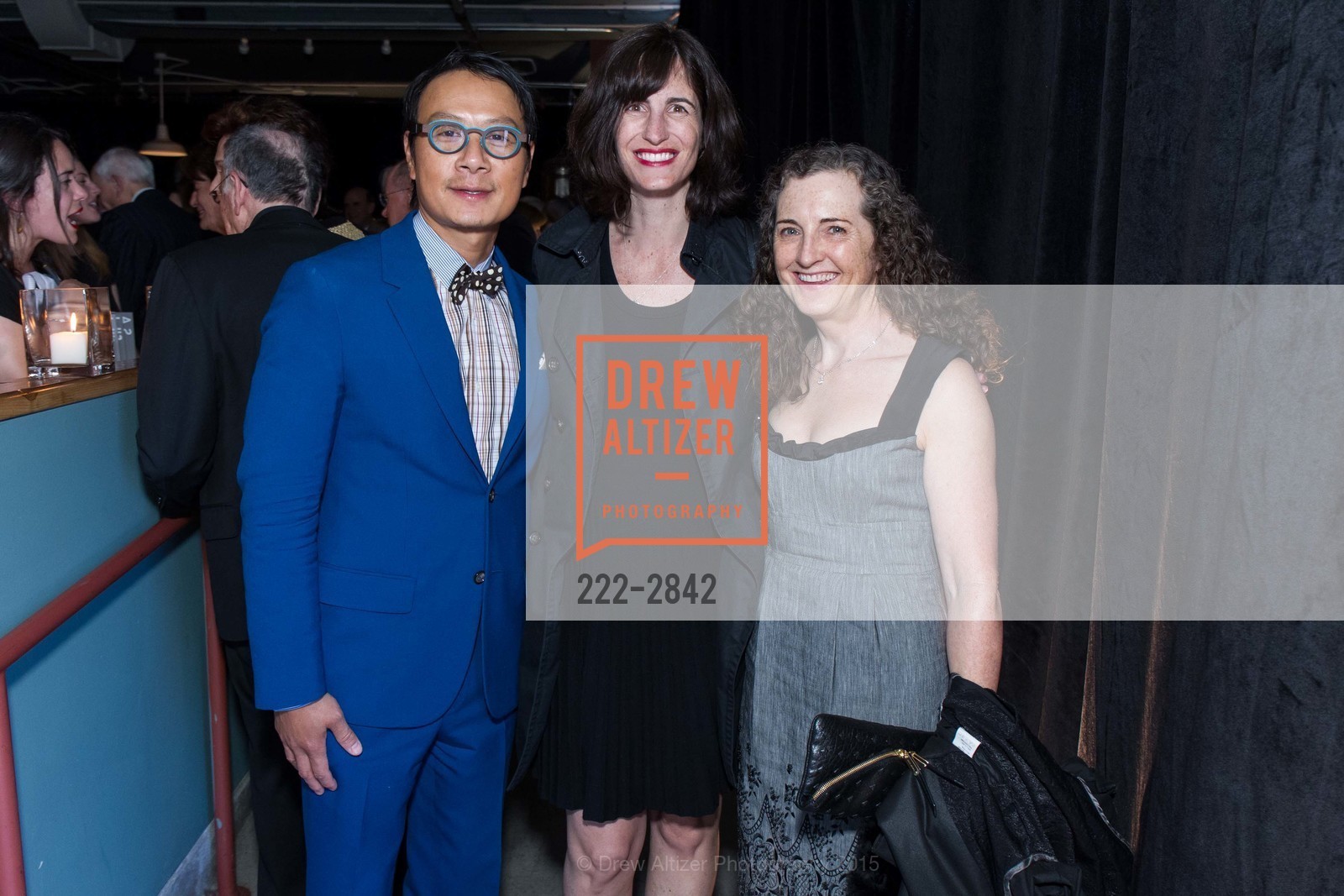 Francis Mill, Jessica Phillips, Sarah Ratchye, SFMOMA Director's Circle Dinner 2015 Sponsored By J. P. Morgan Private Bank and Sotheby's, US, April 29th, 2015, Photo #222-2842 Francis Mill, Jessica Phillips, Sarah Ratchye, Photo #222-2842