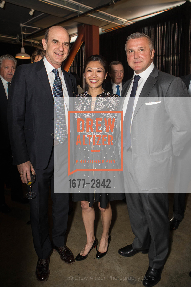 Bob Fisher with Mary Pang and Olivier de Givenchy