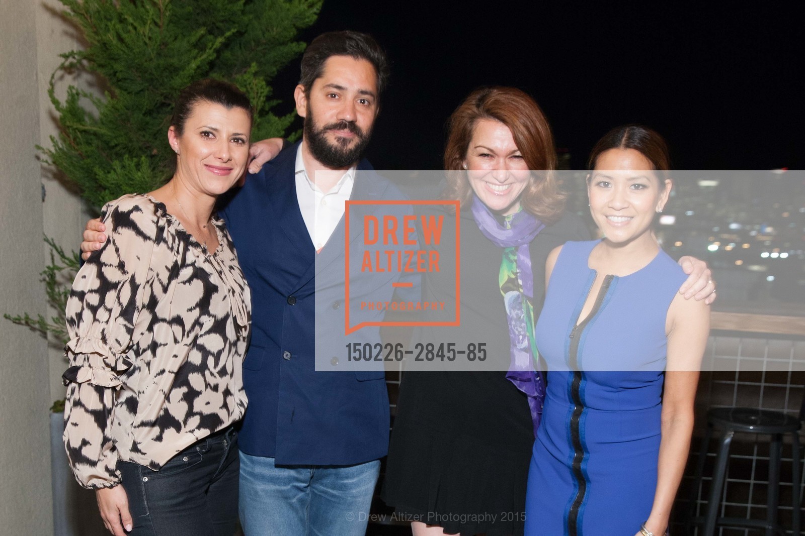 Helen Dunadetsky, Charlie Bitton, Lisa Hammet, Lillian Phan, The JLSF 89th Annual Fashion Show Patron's Soiree, US, February 27th, 2015, Photo #150226-2845-85 Helen Dunadetsky, Charlie Bitton, Lisa Hammet, Lillian Phan, Photo #150226-2845-85