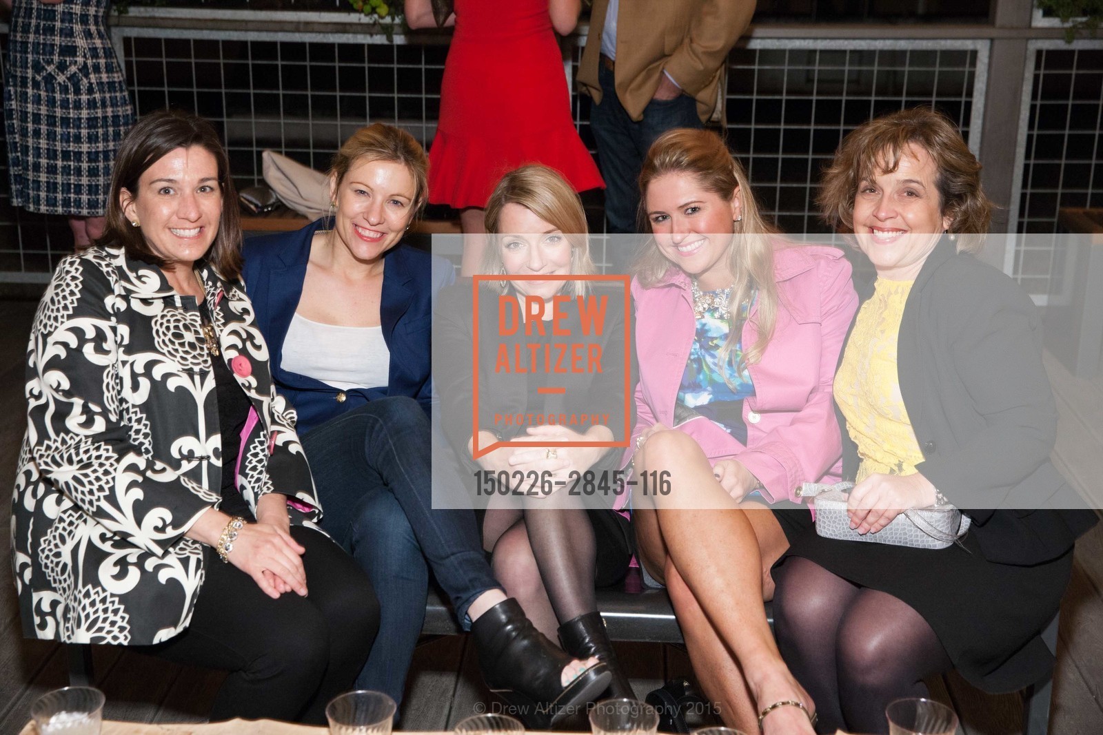 Nikol Plass, Leslie Karren, Elizabeth Little, Chelsey Seippel, Jamie Lynn Craig, The JLSF 89th Annual Fashion Show Patron's Soiree, US, February 27th, 2015, Photo #150226-2845-116 Nikol Plass, Leslie Karren, Elizabeth Little, Chelsey Seippel, Jamie Lynn Craig, Photo #150226-2845-116
