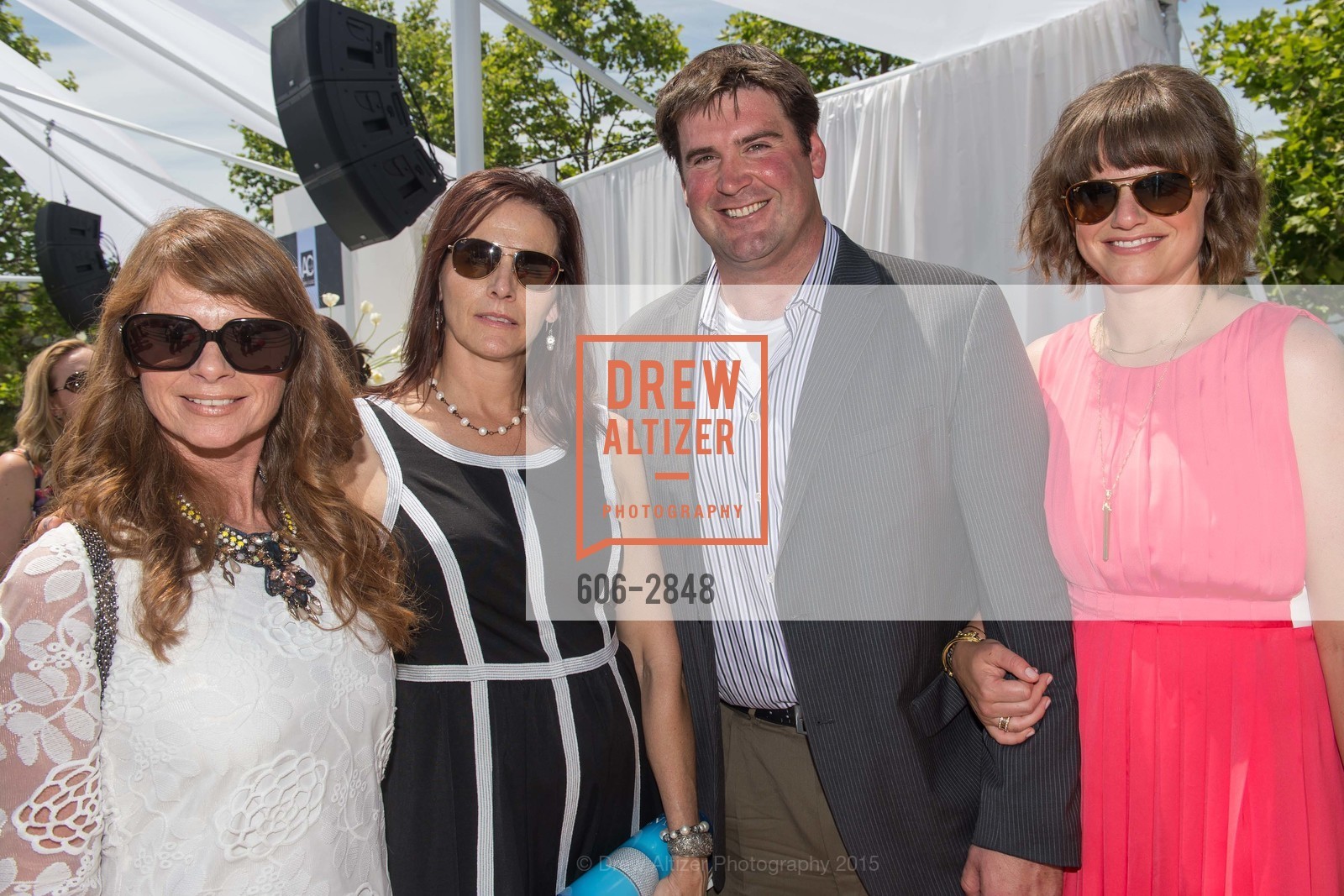 Christine Cook, Shelly Chryst, Eric Heitmann, Emily Heitmann, INSIDE ANNE'S CLOSET for the Benefit of COLON CANCER SCREENING AWARNESS & RESEARCH, US, April 29th, 2015, Photo #606-2848 Christine Cook, Shelly Chryst, Eric Heitmann, Emily Heitmann, Photo #606-2848