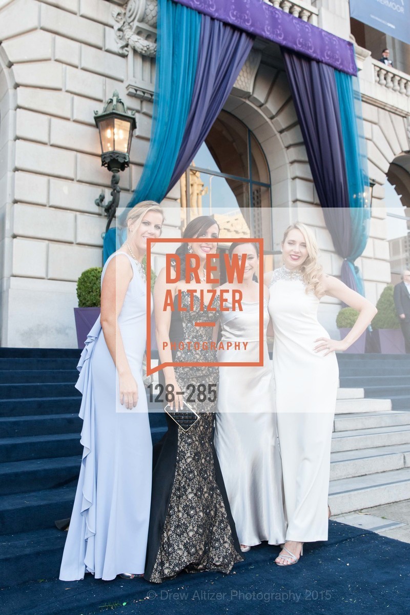 Lauren Groff, Shannon Eliot, Rachel Lem Bier, Laurie Diab, San Francisco Opera's BRAVO! CLUB Opening Night Gala, War Memorial Opera House. 301 Van Ness Ave, September 11th, 2015,Drew Altizer, Drew Altizer Photography, full-service event agency, private events, San Francisco photographer, photographer California