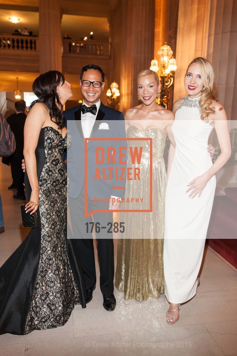 Shannon Eliot, Hadley Wilson, Julia Mathis, Laurie Diab, San Francisco Opera's BRAVO! CLUB Opening Night Gala, War Memorial Opera House. 301 Van Ness Ave, September 11th, 2015,Drew Altizer, Drew Altizer Photography, full-service agency, private events, San Francisco photographer, photographer california