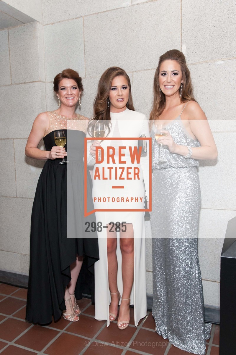 Emily Brown, Bailey Haw, Megan Graf, San Francisco Opera's BRAVO! CLUB Opening Night Gala, War Memorial Opera House. 301 Van Ness Ave, September 11th, 2015,Drew Altizer, Drew Altizer Photography, full-service agency, private events, San Francisco photographer, photographer california