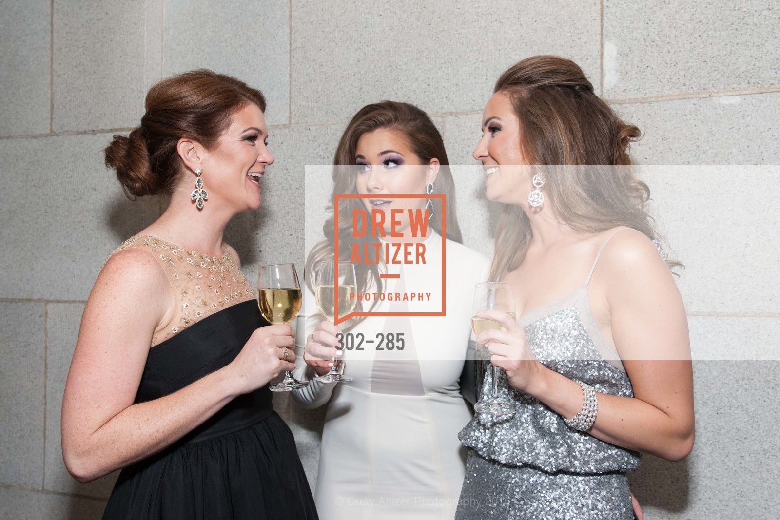 Emily Brown, Bailey Haw, Megan Graf, San Francisco Opera's BRAVO! CLUB Opening Night Gala, War Memorial Opera House. 301 Van Ness Ave, September 11th, 2015