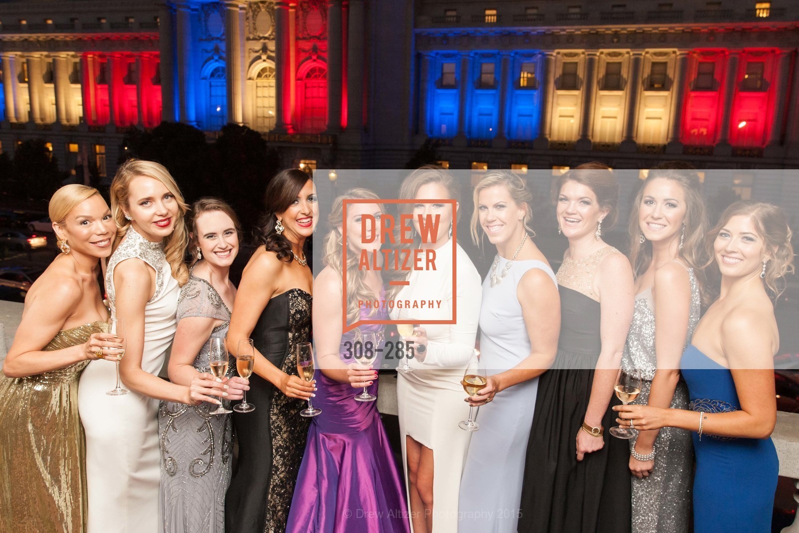 Julia Mathis, Laurie Diab, Susan Walker, Shannon Eliot, Kari Lincks, Bailey Haws, Lauren Groff, Emily Brown, Megan Graf, Victoria Weatherford, San Francisco Opera's BRAVO! CLUB Opening Night Gala, War Memorial Opera House. 301 Van Ness Ave, September 11th, 2015,Drew Altizer, Drew Altizer Photography, full-service event agency, private events, San Francisco photographer, photographer California