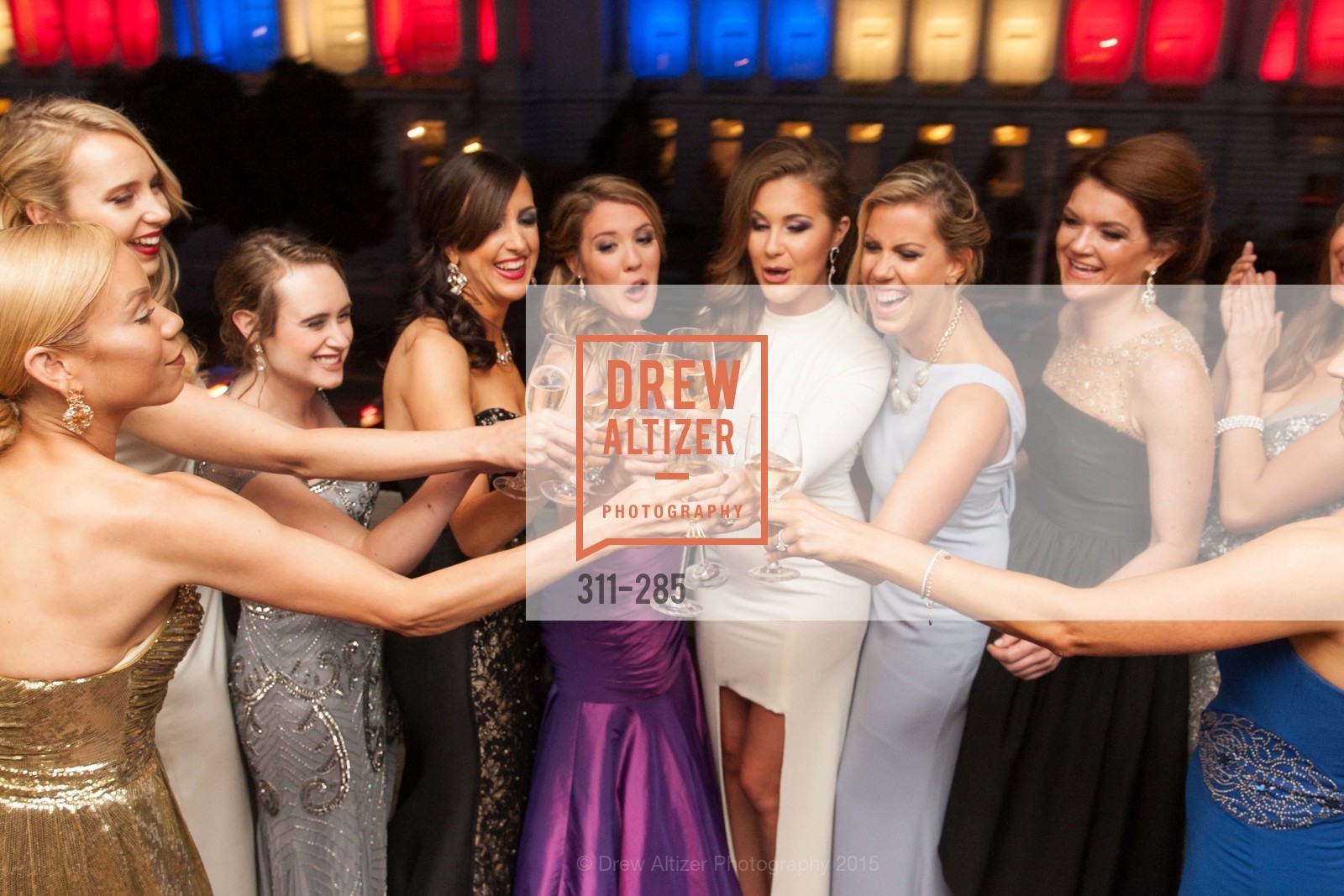 Julia Mathis, Laurie Diab, Susan Walker, Shannon Eliot, Kari Lincks, Bailey Haws, Lauren Groff, Emily Brown, Megan Graf, San Francisco Opera's BRAVO! CLUB Opening Night Gala, War Memorial Opera House. 301 Van Ness Ave, September 11th, 2015,Drew Altizer, Drew Altizer Photography, full-service agency, private events, San Francisco photographer, photographer california