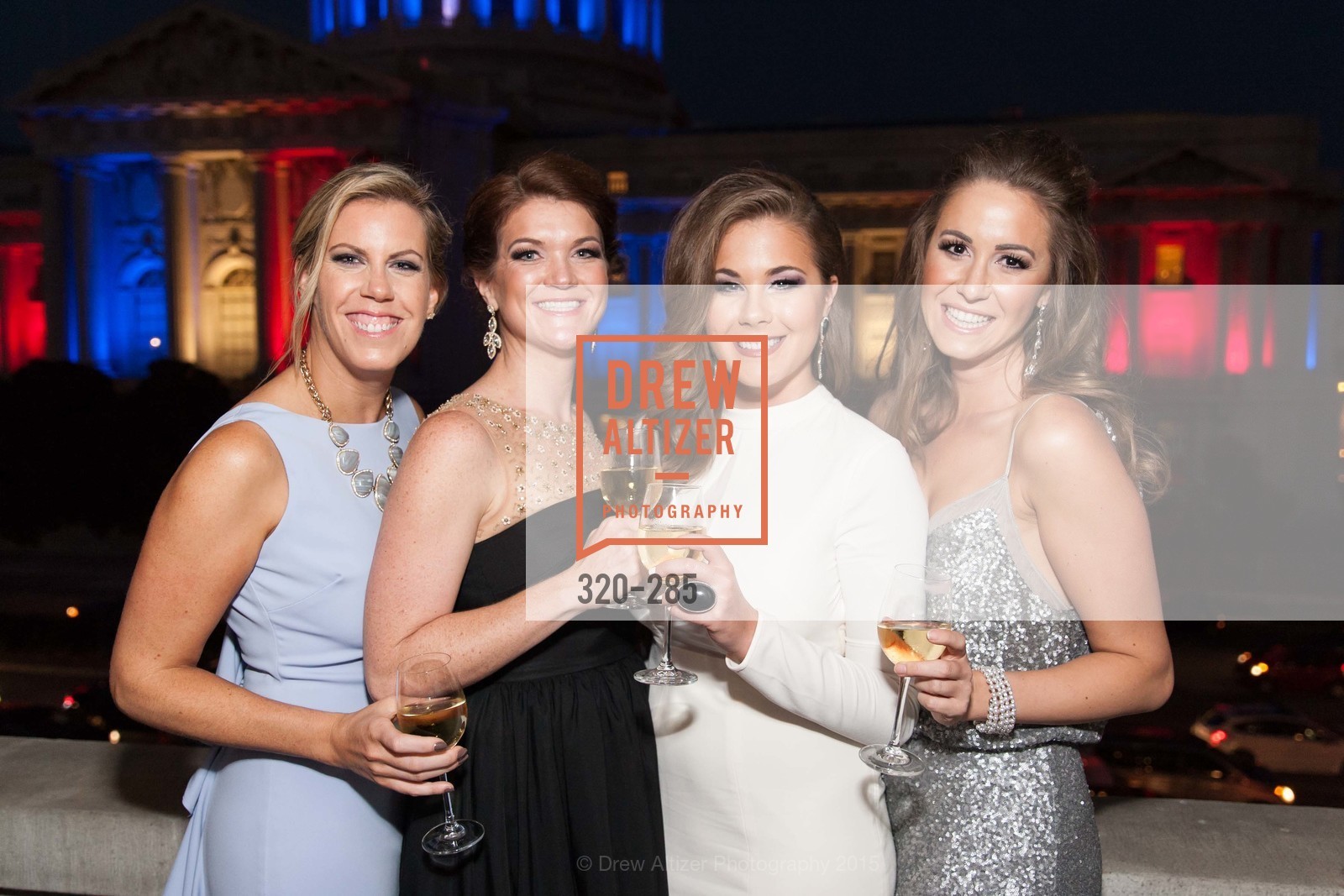 Lauren Groff, Emily Brown, Bailey Haws, Megan Graf, San Francisco Opera's BRAVO! CLUB Opening Night Gala, War Memorial Opera House. 301 Van Ness Ave, September 11th, 2015,Drew Altizer, Drew Altizer Photography, full-service agency, private events, San Francisco photographer, photographer california