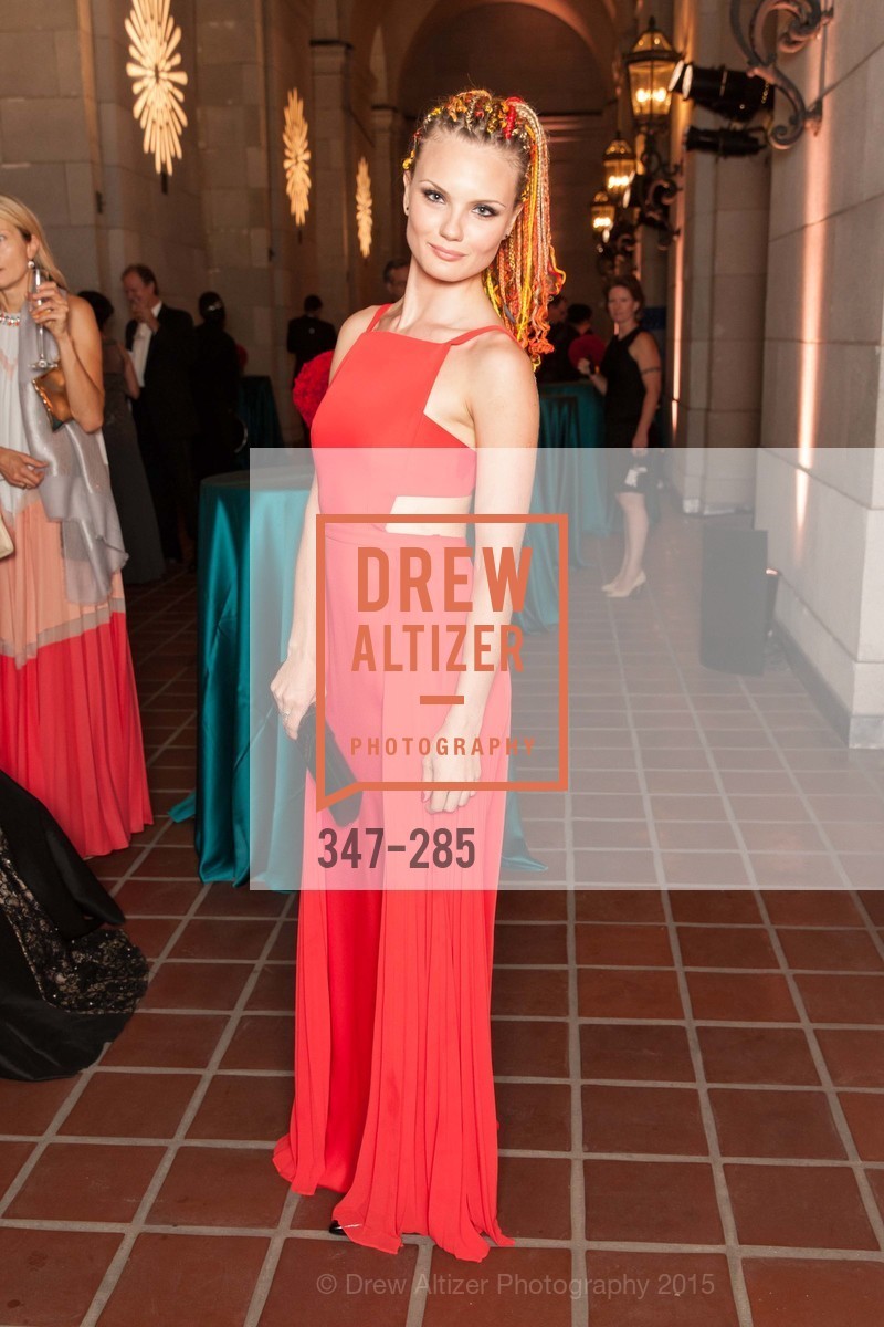 Katrina Ponina, San Francisco Opera's BRAVO! CLUB Opening Night Gala, War Memorial Opera House. 301 Van Ness Ave, September 11th, 2015