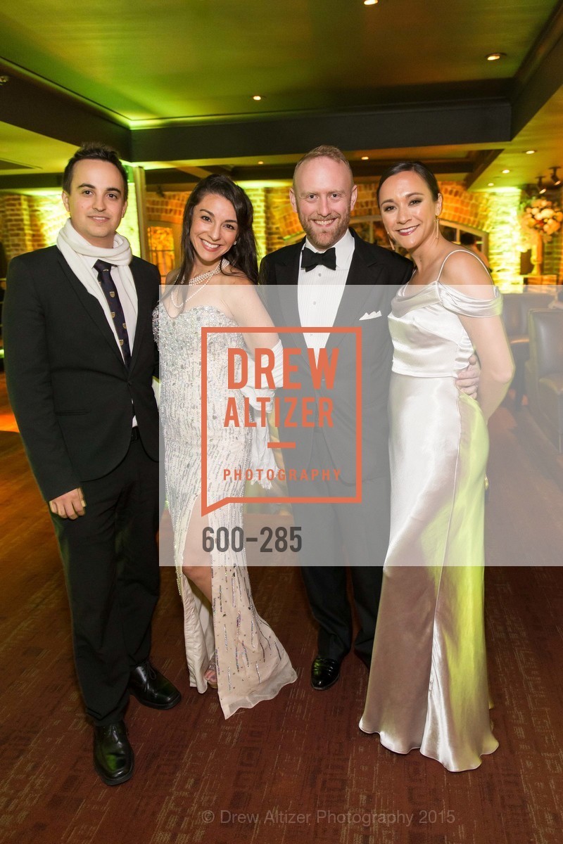 Isaac Safier, Rebecca Feigelson, Adam Arthur Bier, Rachel Lem Bier, San Francisco Opera's BRAVO! CLUB Opening Night Gala, War Memorial Opera House. 301 Van Ness Ave, September 11th, 2015,Drew Altizer, Drew Altizer Photography, full-service agency, private events, San Francisco photographer, photographer california