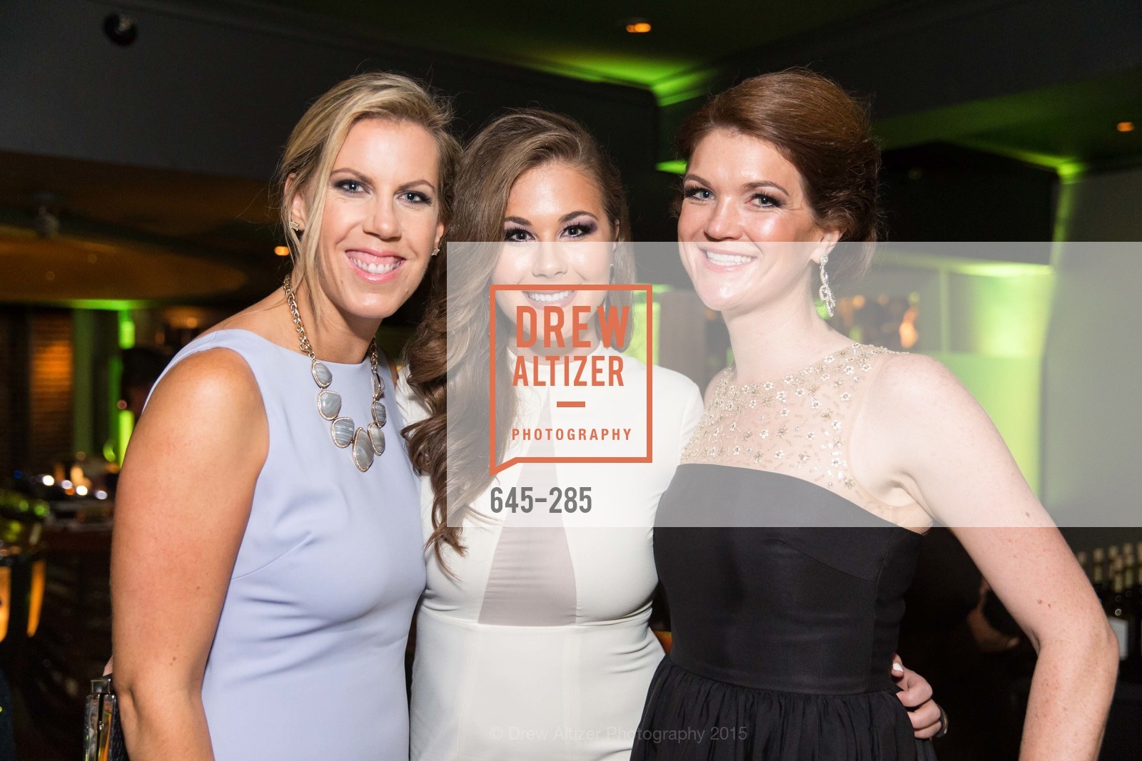 Lauren Groff, Bailey Haws, Emily Brown, San Francisco Opera's BRAVO! CLUB Opening Night Gala, War Memorial Opera House. 301 Van Ness Ave, September 11th, 2015