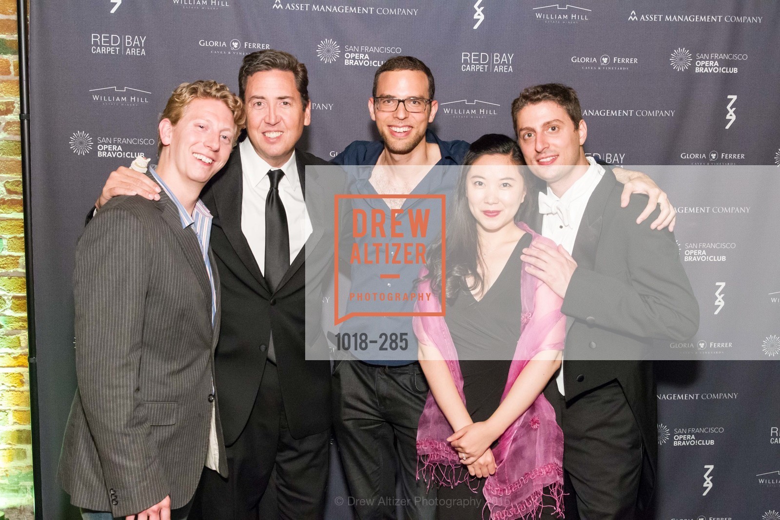 Dan Cameron, John Churchwell, Ronnie Michael Greenberg, Noah Lindquist, San Francisco Opera's BRAVO! CLUB Opening Night Gala, War Memorial Opera House. 301 Van Ness Ave, September 11th, 2015,Drew Altizer, Drew Altizer Photography, full-service agency, private events, San Francisco photographer, photographer california