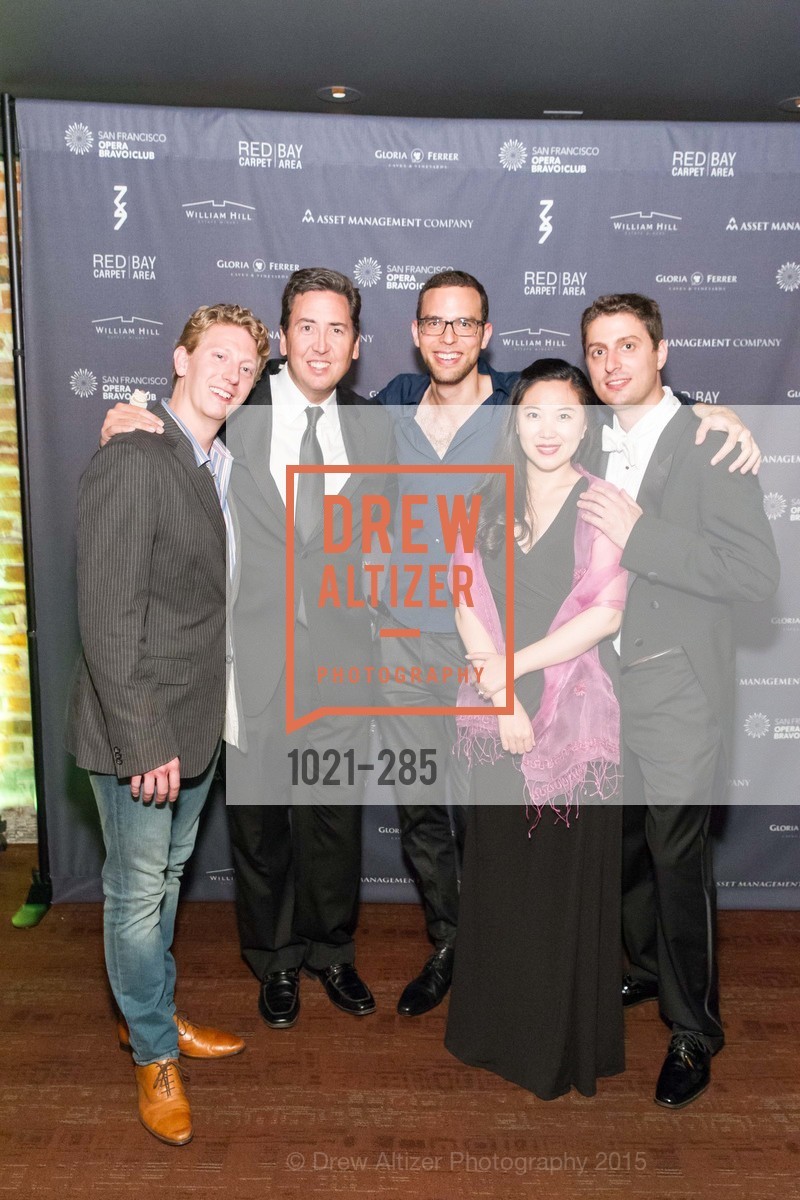 Dan Cameron, John Churchwell, Ronnie Michael Greenberg, Noah Lindquist, Gucci & Vogue Dinner, War Memorial Opera House. War Memorial Opera House, . 301 Van Ness Ave, September 11th, 2015, Photo #1021-285 Dan Cameron, John Churchwell, Ronnie Michael Greenberg, Noah Lindquist, Photo #1021-285