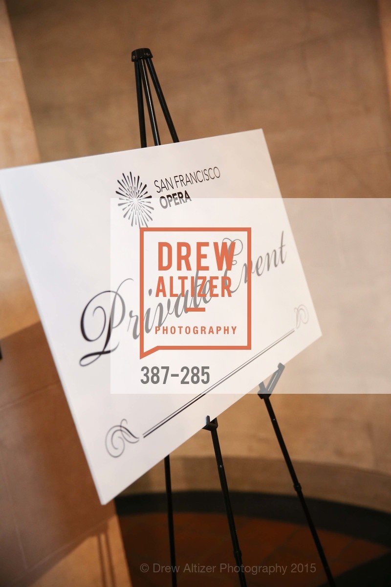 Atmosphere, San Francisco Opera's BRAVO! CLUB Opening Night Gala, War Memorial Opera House. 301 Van Ness Ave, September 11th, 2015,Drew Altizer, Drew Altizer Photography, full-service agency, private events, San Francisco photographer, photographer california