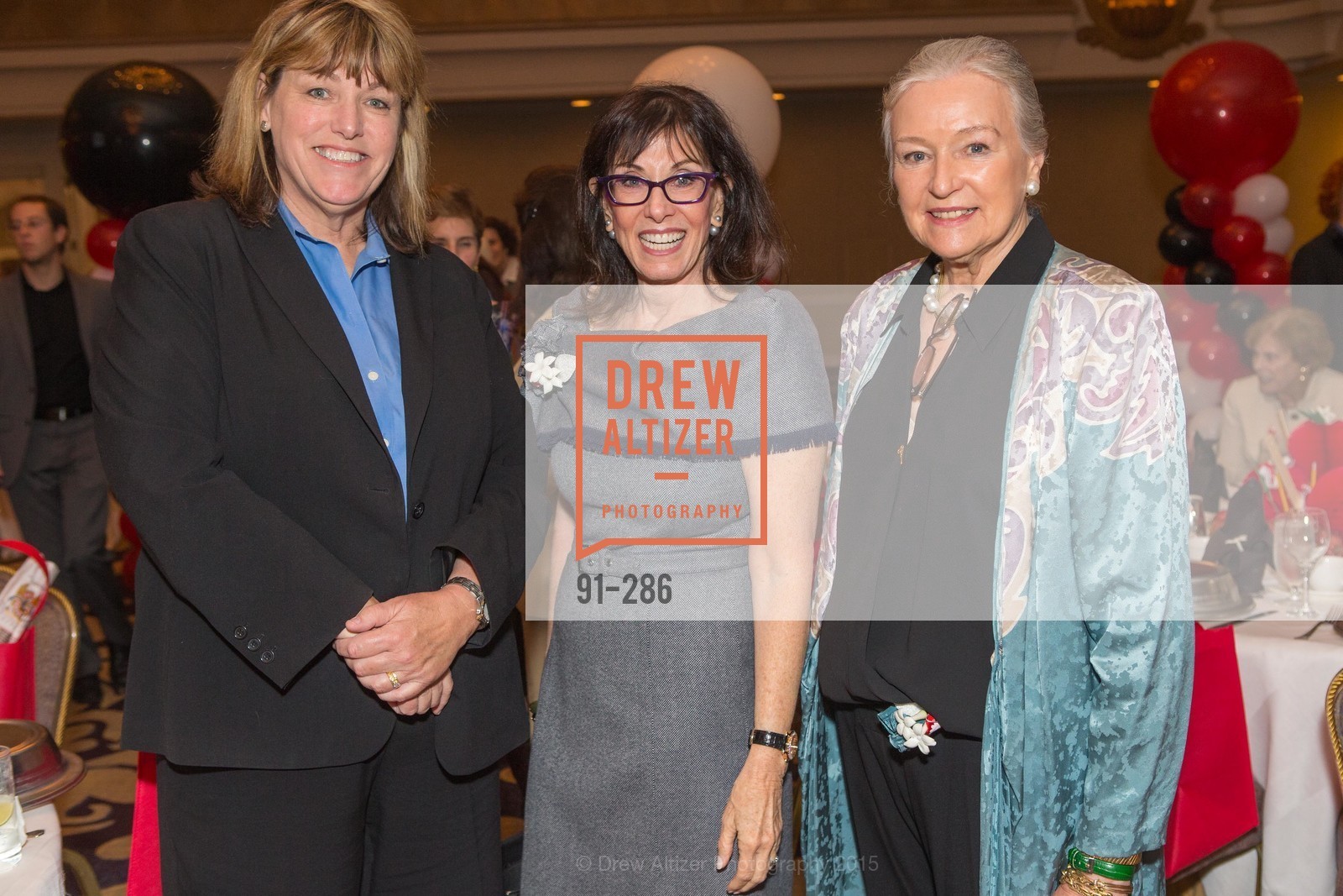 Vicki Hennessy, Jill Barnett, Jerry Divetthio, CCSF Basic Skills Luncheon, Fairmont Hotel, Grand Ballroom, September 15th, 2015