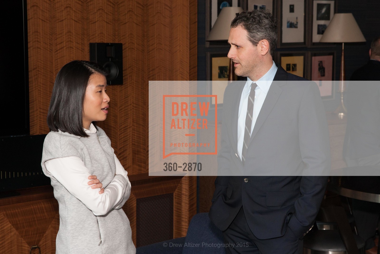 Melody Lee, Josh Tyrangiel, BBW Design Conference Opening Day Sponsored by Cadillac, US, April 28th, 2015, Photo #360-2870 Melody Lee, Josh Tyrangiel, Photo #360-2870