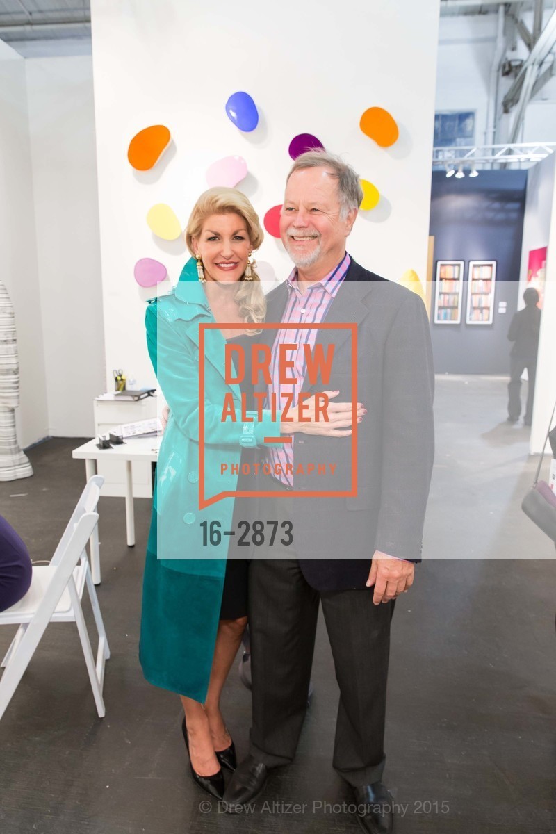 Karen Caldwell, Oliver Caldwell, THE ART MARKET San Francisco Benefit Preview Reception, US, April 30th, 2015, Photo #16-2873 Karen Caldwell, Oliver Caldwell, Photo #16-2873