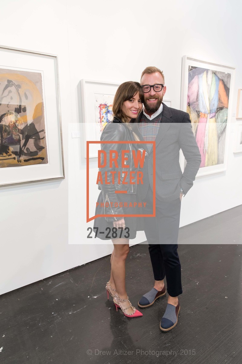 Mary Gonsalves Kinney, Michael Purdy, THE ART MARKET San Francisco Benefit Preview Reception, US, April 30th, 2015, Photo #27-2873 Mary Gonsalves Kinney, Michael Purdy, Photo #27-2873