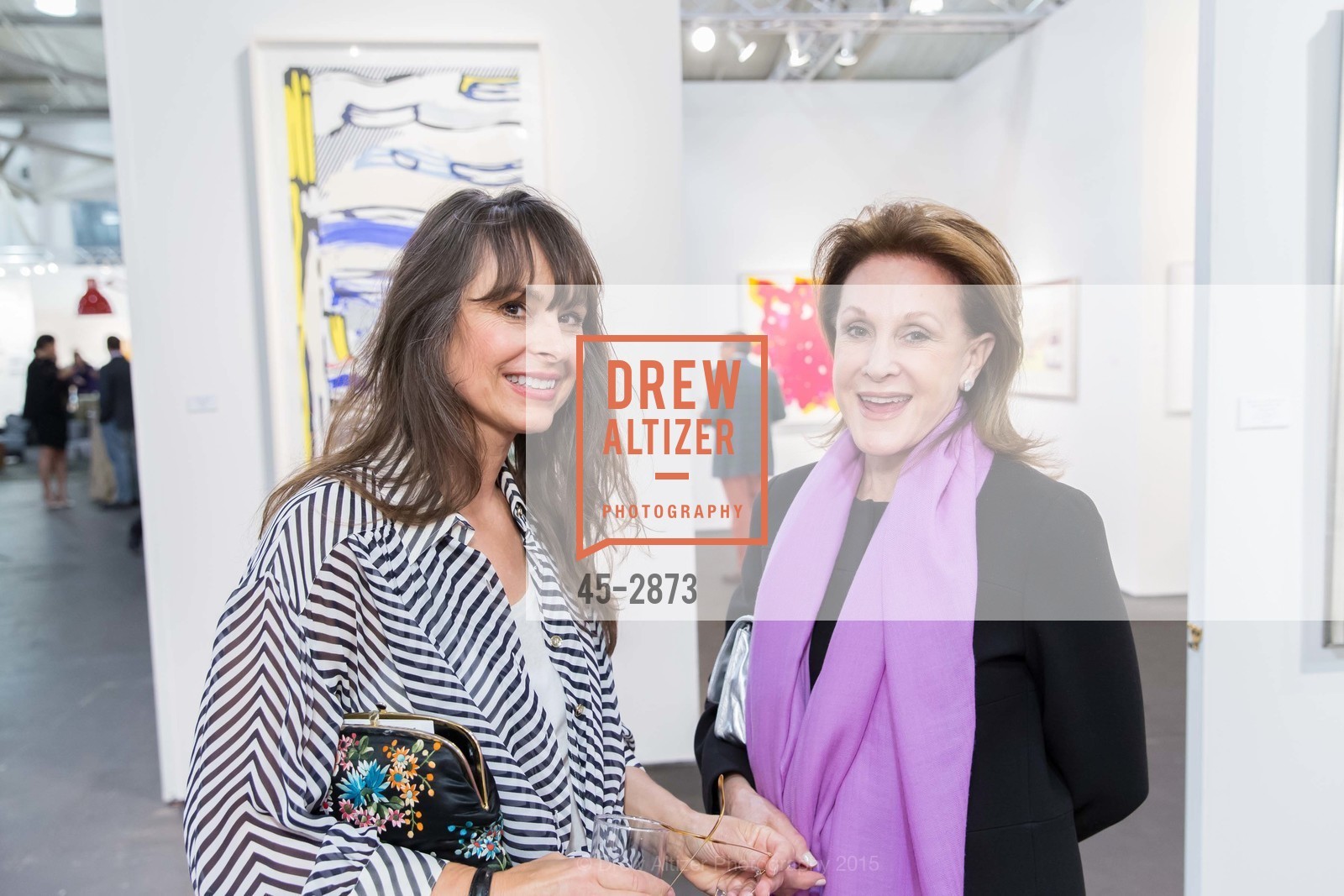 Brenda McNeill, Lucie Weissman, THE ART MARKET San Francisco Benefit Preview Reception, US, April 30th, 2015, Photo #45-2873 Brenda McNeill, Lucie Weissman, Photo #45-2873