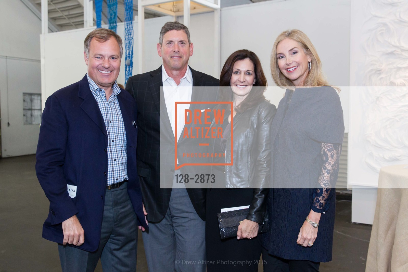 Kurt Hoefer, Jon Goldstein, Joanne Goldstein, Melanie Hoefer, THE ART MARKET San Francisco Benefit Preview Reception, US, April 30th, 2015, Photo #128-2873 Kurt Hoefer, Jon Goldstein, Joanne Goldstein, Melanie Hoefer, Photo #128-2873