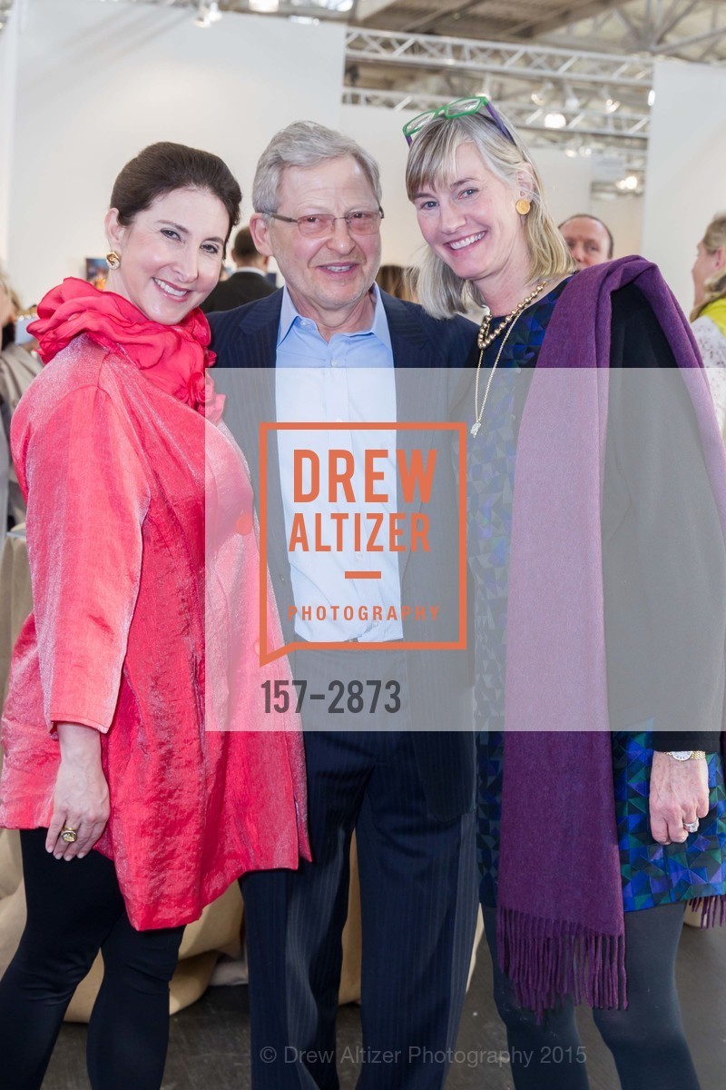 Leslie Meyerovich, Alex Meyerovich, Martha Sutherland, THE ART MARKET San Francisco Benefit Preview Reception, US, April 30th, 2015, Photo #157-2873 Leslie Meyerovich, Alex Meyerovich, Martha Sutherland, Photo #157-2873