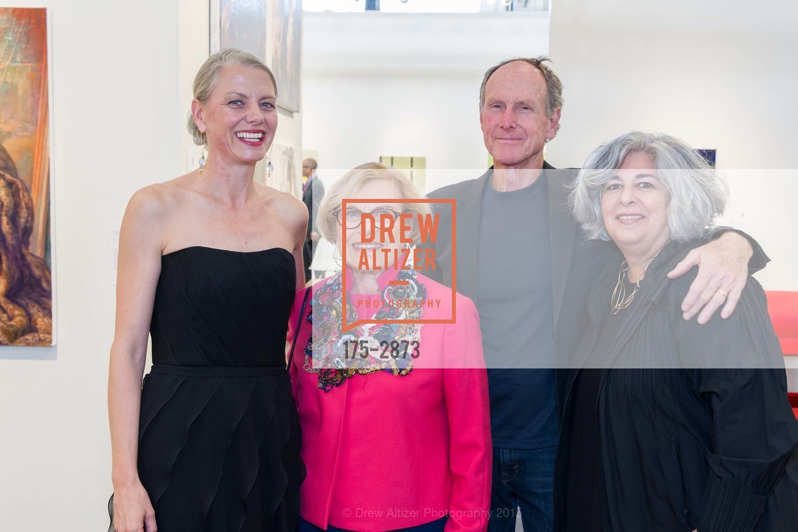 Catharine Clark, Dorothy Saxe, Ken Edwards, JoAnn Edwards, THE ART MARKET San Francisco Benefit Preview Reception, US, April 30th, 2015, Photo #175-2873 Catharine Clark, Dorothy Saxe, Ken Edwards, JoAnn Edwards, Photo #175-2873