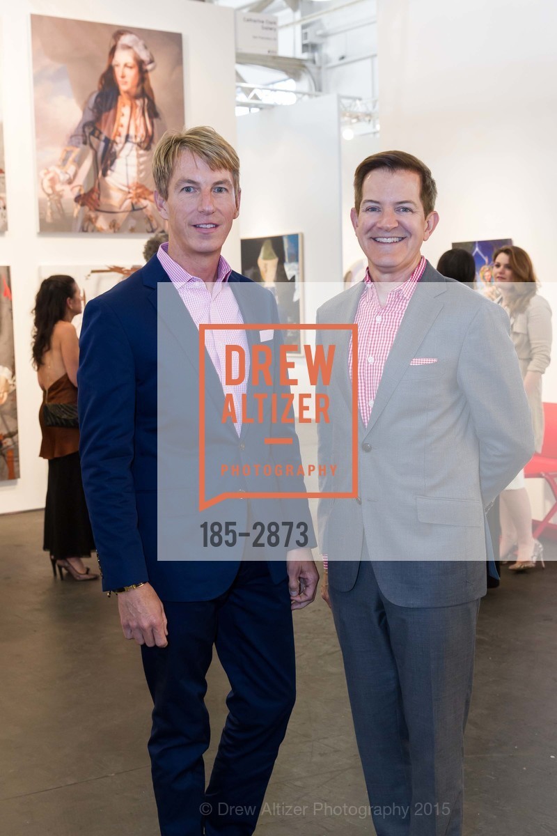 Jack Calhoun, Trent Norris, THE ART MARKET San Francisco Benefit Preview Reception, US, April 30th, 2015, Photo #185-2873 Jack Calhoun, Trent Norris, Photo #185-2873