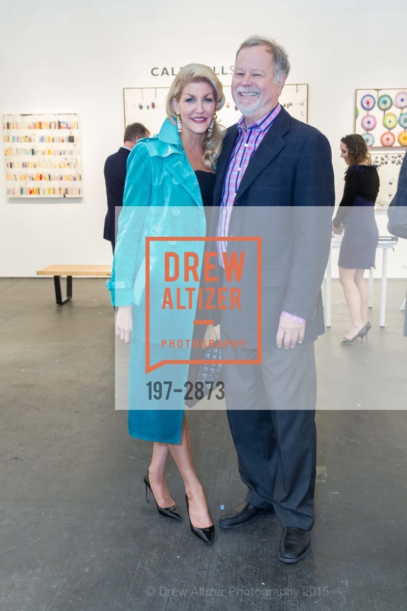 Karen Caldwell, Oliver Caldwell, THE ART MARKET San Francisco Benefit Preview Reception, US, April 30th, 2015, Photo #197-2873 Karen Caldwell, Oliver Caldwell, Photo #197-2873