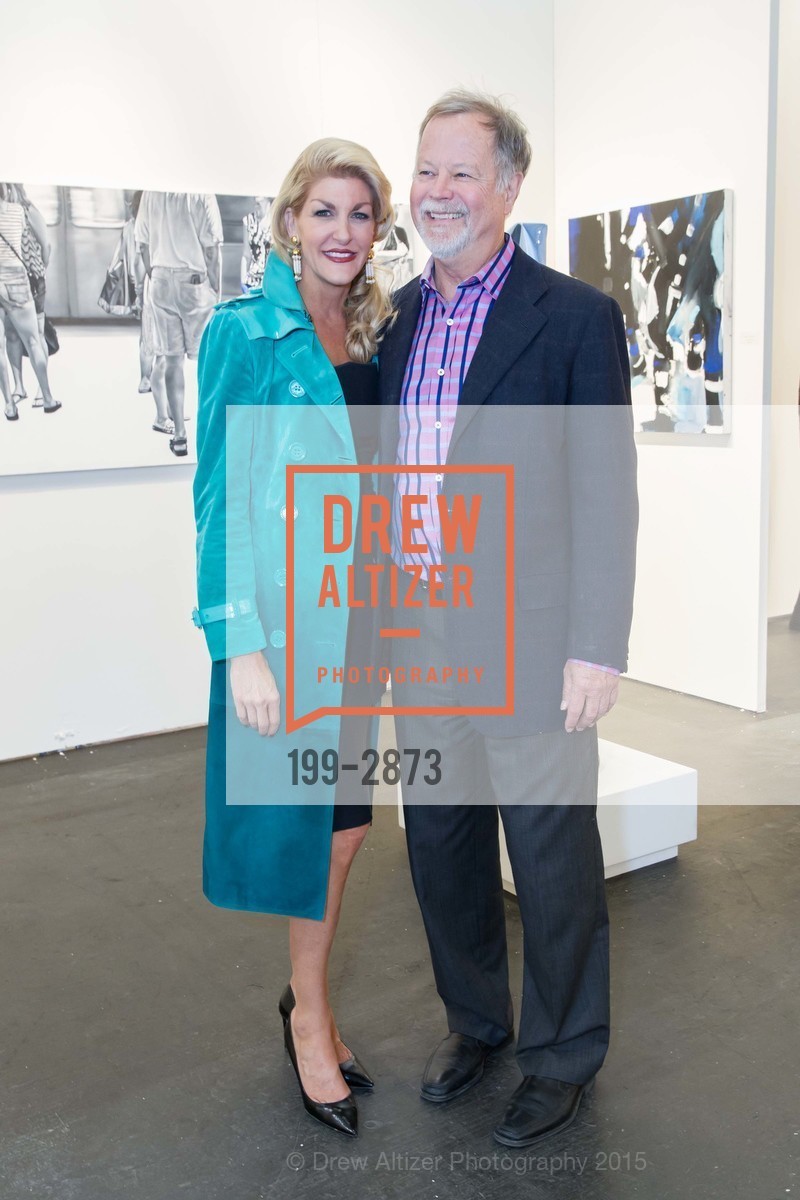 Karen Caldwell, Oliver Caldwell, THE ART MARKET San Francisco Benefit Preview Reception, US, April 30th, 2015, Photo #199-2873 Karen Caldwell, Oliver Caldwell, Photo #199-2873