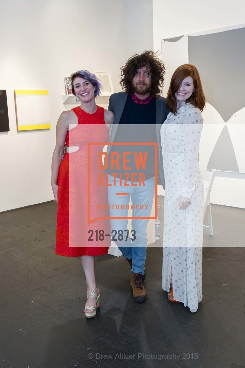 Mera Burg, Juan Serrantino, Colette Robbins, THE ART MARKET San Francisco Benefit Preview Reception, US, April 30th, 2015, Photo #218-2873 Mera Burg, Juan Serrantino, Colette Robbins, Photo #218-2873