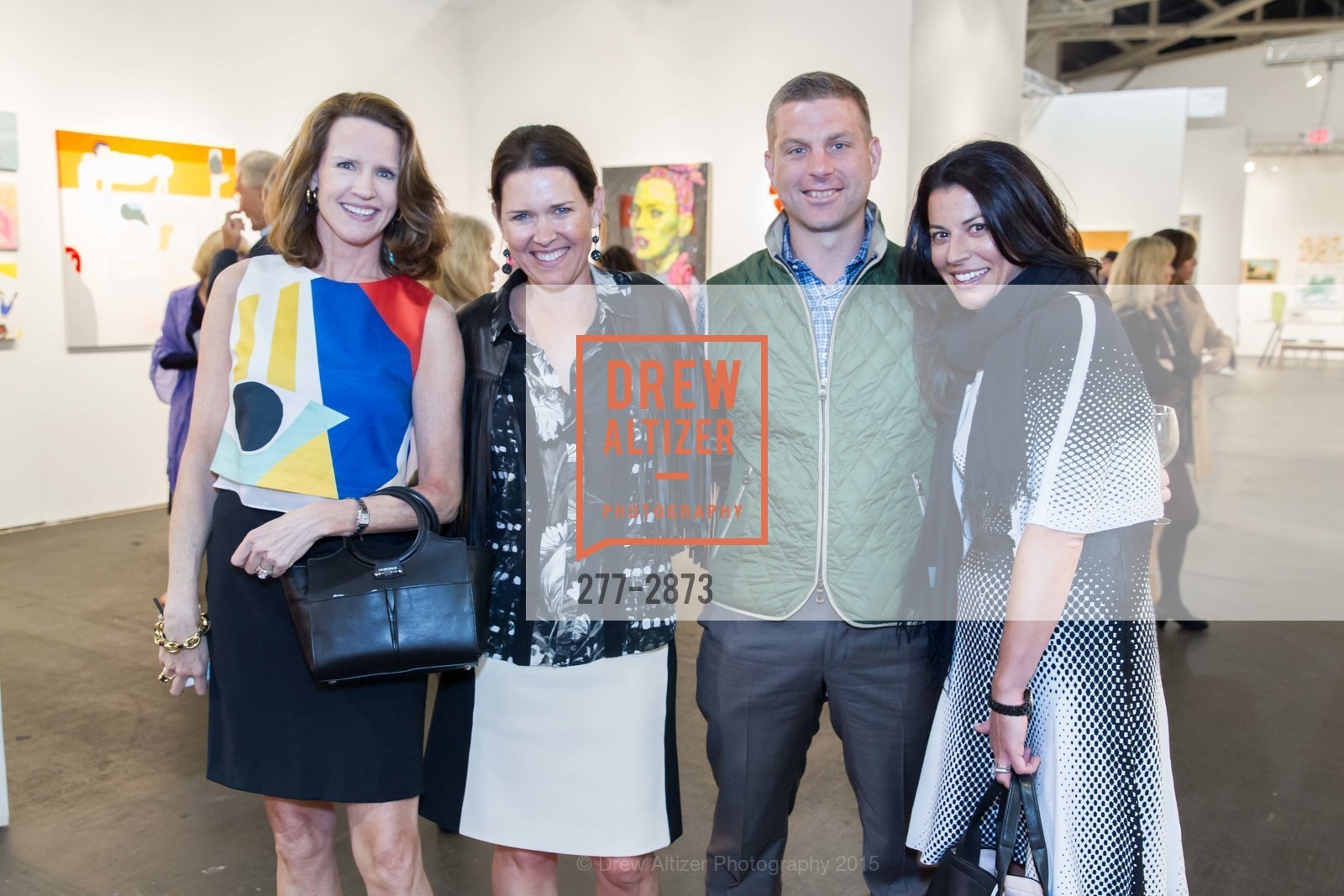 Barbara Vaughn Hoimes, Kendall Wilkinson, Seth Buro, Jen Buro, THE ART MARKET San Francisco Benefit Preview Reception, US, April 30th, 2015, Photo #277-2873 Barbara Vaughn Hoimes, Kendall Wilkinson, Seth Buro, Jen Buro, Photo #277-2873