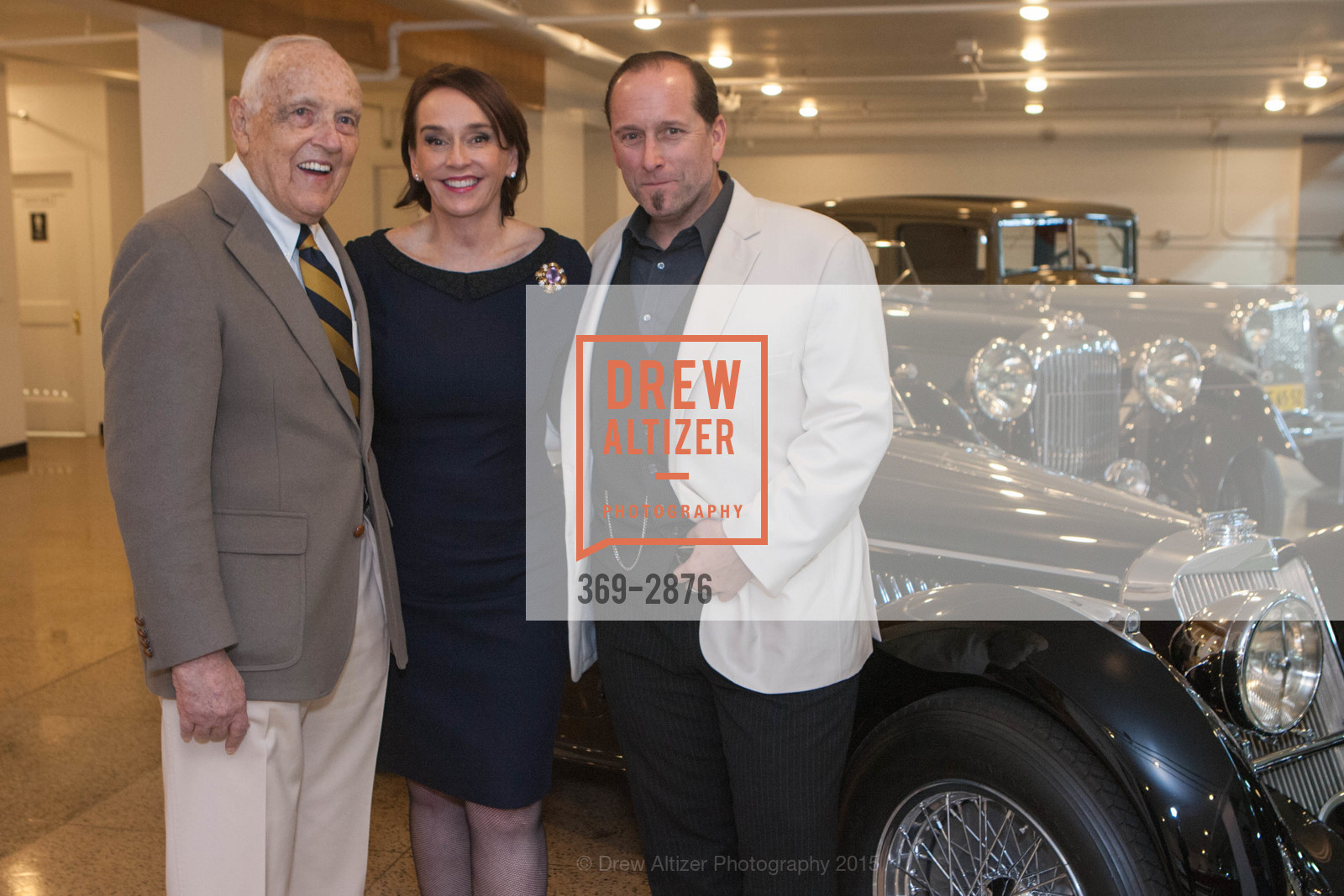 Richard Stephens, Elisa Stephens, Danny Gracia, SF FIREFIGHTERS Toy Program Honors RICHARD STEPHENS, US, February 27th, 2015, Photo #369-2876 Richard Stephens, Elisa Stephens, Danny Gracia, Photo #369-2876