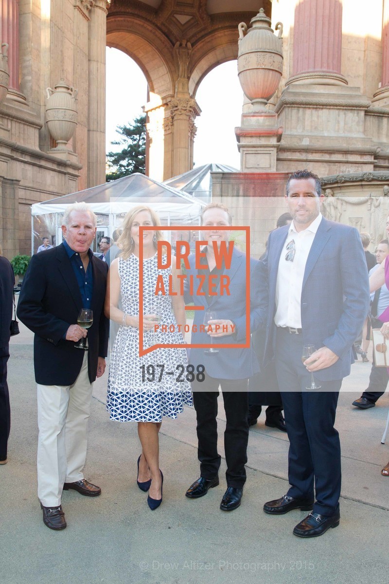 Tom Coates, Linda Coates, Michael Ehrlich, Todd Hopkins, Gucci & Vogue Dinner, Palace of Fine Arts. Palace of Fine Arts, . 3301 Lyon St, September 19th, 2015, Photo #197-288 Tom Coates, Linda Coates, Michael Ehrlich, Todd Hopkins, Photo #197-288
