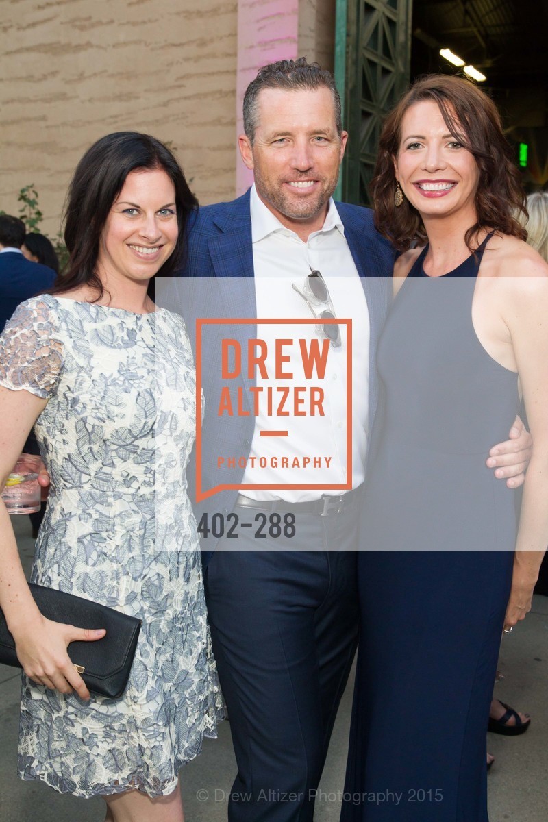 Christine Kontz, Todd Hopkins, Lauren Stevenson, Gucci & Vogue Dinner, Palace of Fine Arts. Palace of Fine Arts, . 3301 Lyon St, September 19th, 2015, Photo #402-288 Christine Kontz, Todd Hopkins, Lauren Stevenson, Photo #402-288