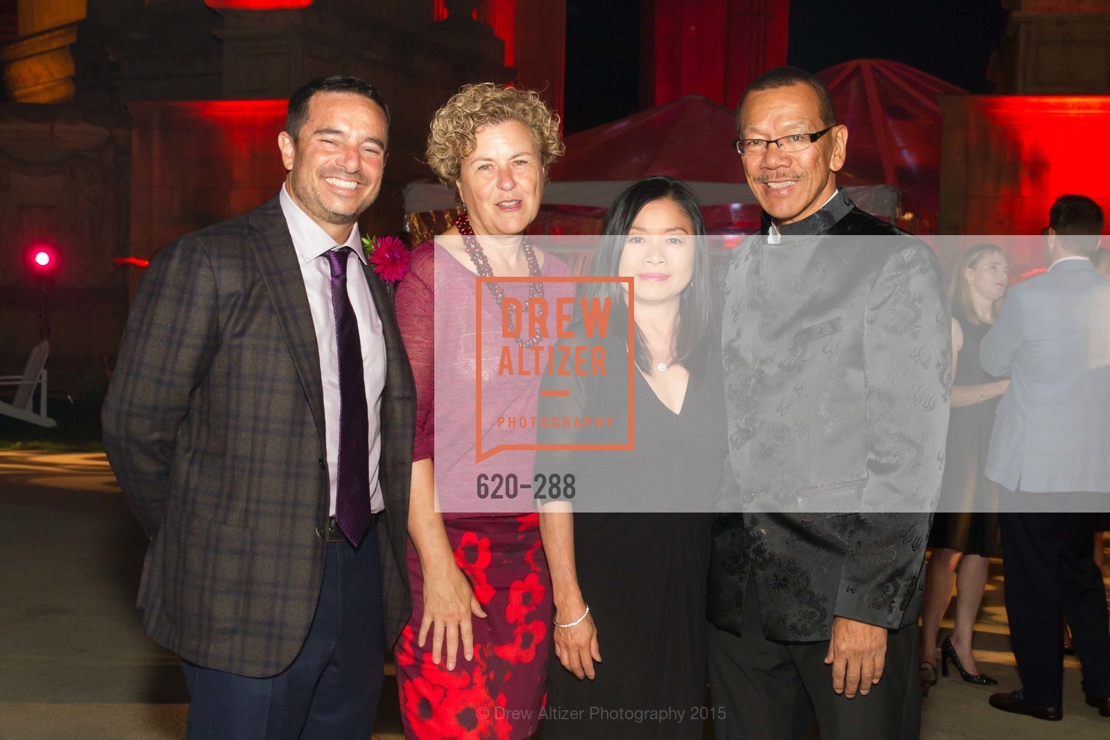 Phil Ginsburg, Julie Christensen, Kathy Chung Ye, Norman Ye, Party for the Parks 2015, Palace of Fine Arts. 3301 Lyon St, September 19th, 2015,Drew Altizer, Drew Altizer Photography, full-service agency, private events, San Francisco photographer, photographer california