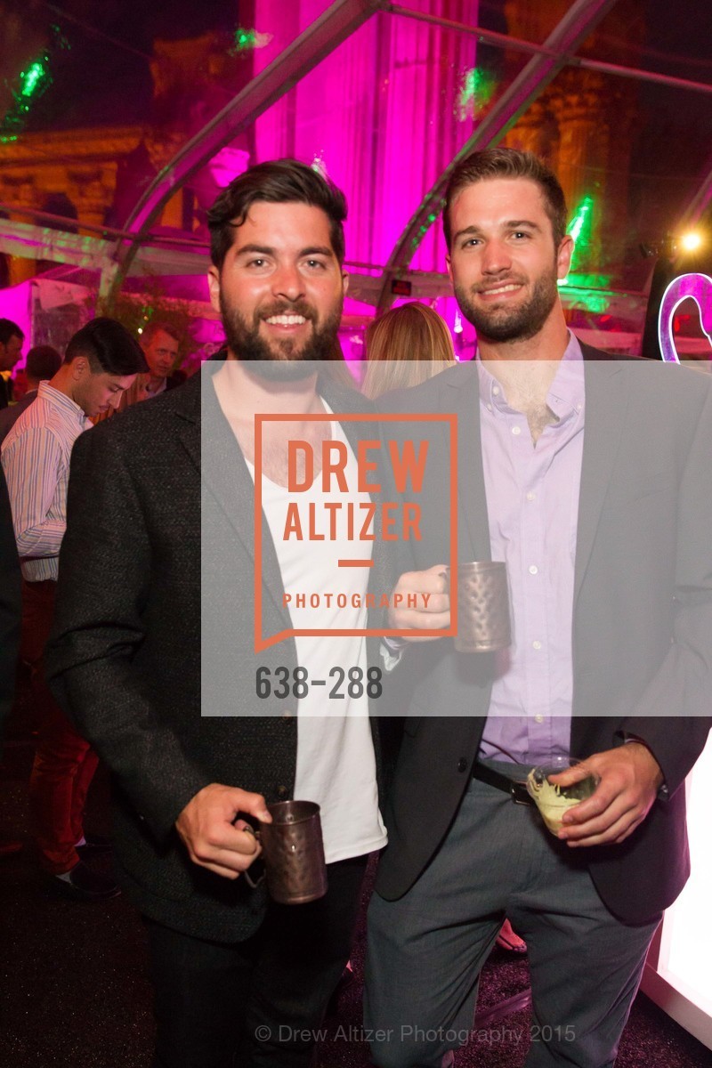 Harrison Watkins, Brook Stordy, Gucci & Vogue Dinner, Palace of Fine Arts. Palace of Fine Arts, . 3301 Lyon St, September 19th, 2015, Photo #638-288 Harrison Watkins, Brook Stordy, Photo #638-288