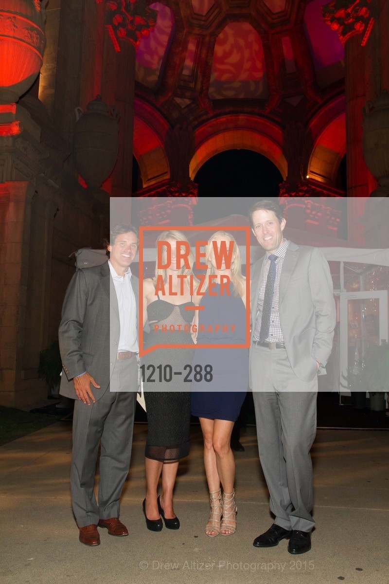 Andy Schwab, Catarina Schwab, Jessica Wynne, Stephen Wynne, Gucci & Vogue Dinner, Palace of Fine Arts. Palace of Fine Arts, . 3301 Lyon St, September 19th, 2015, Photo #1210-288 Andy Schwab, Catarina Schwab, Jessica Wynne, Stephen Wynne, Photo #1210-288