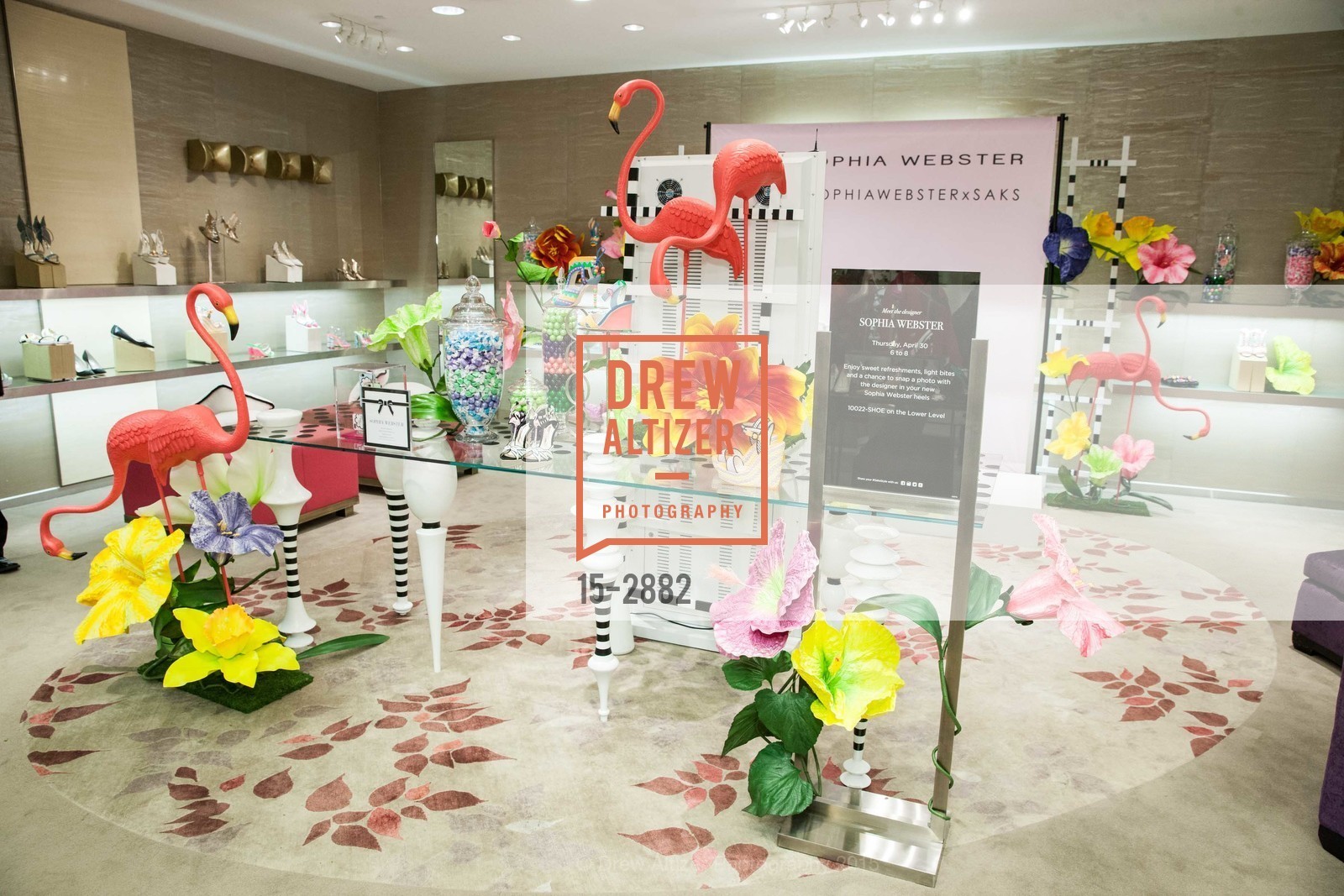 Atmosphere, SAKS 5TH AVENUE & LAUREN GOODMAN Host the Sophia Webster Personal Appearance, US, May 1st, 2015, Photo #15-2882 Atmosphere, Photo #15-2882
