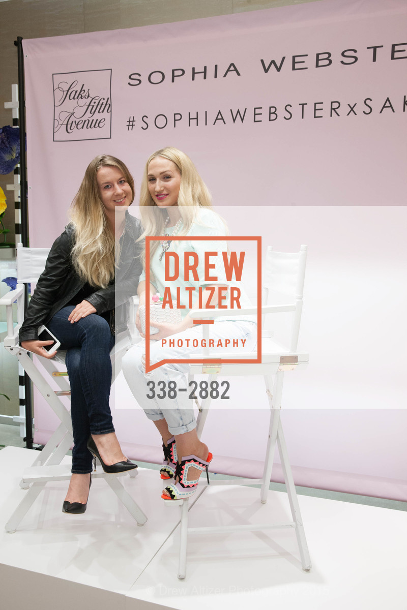 Fiona Kirkpatrick, Sophia Webster, SAKS 5TH AVENUE & LAUREN GOODMAN Host the Sophia Webster Personal Appearance, US, May 1st, 2015, Photo #338-2882 Fiona Kirkpatrick, Sophia Webster, Photo #338-2882