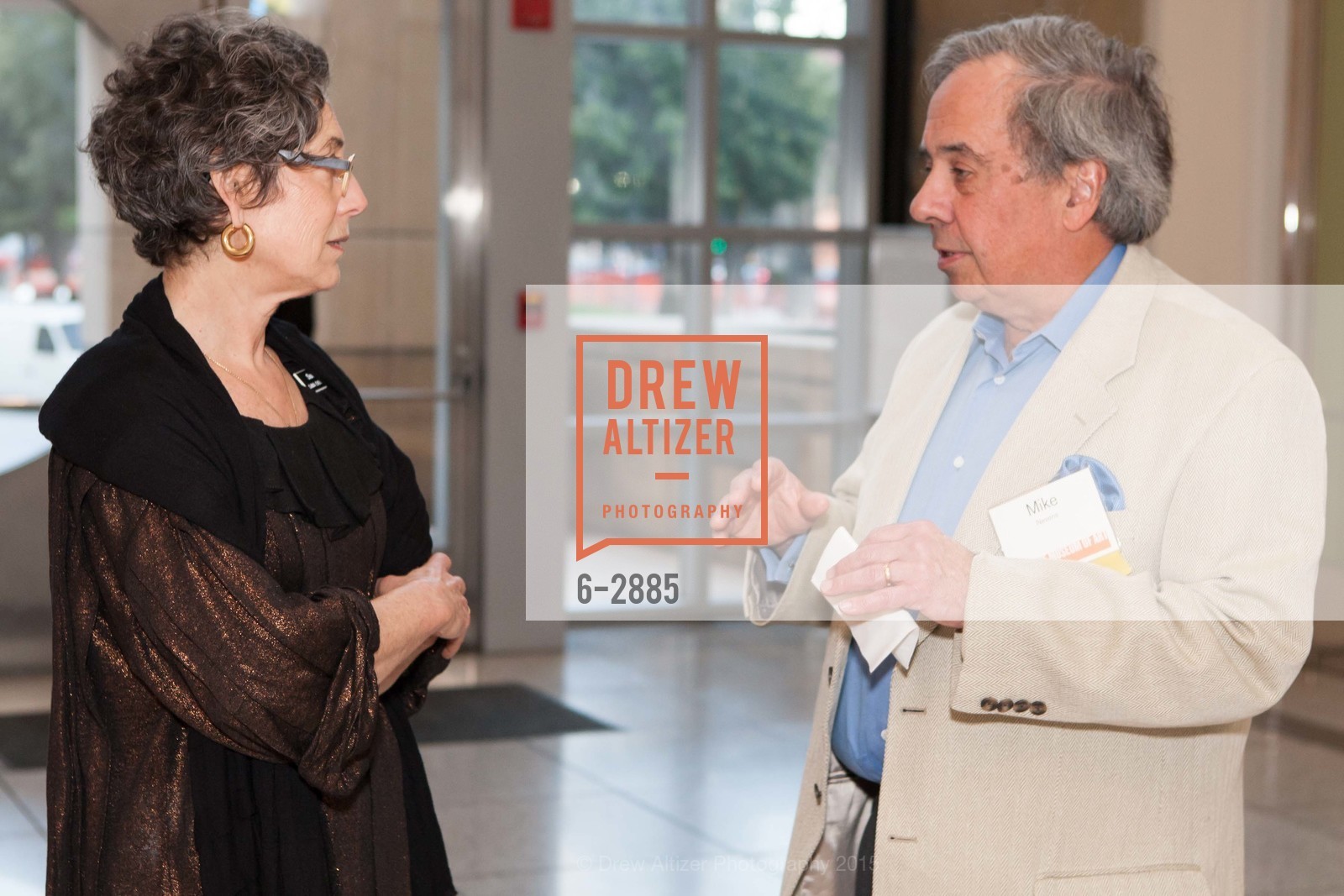 Susan Krane, Mike Nevens, SAN JOSE MUSEUM OF THE ARTS Hosts C100 Dinner, San Jose Museum of Art. 110 S Market St, San Jose, CA 95113, February 28th, 2015, Photo #6-2885 Susan Krane, Mike Nevens, Photo #6-2885
