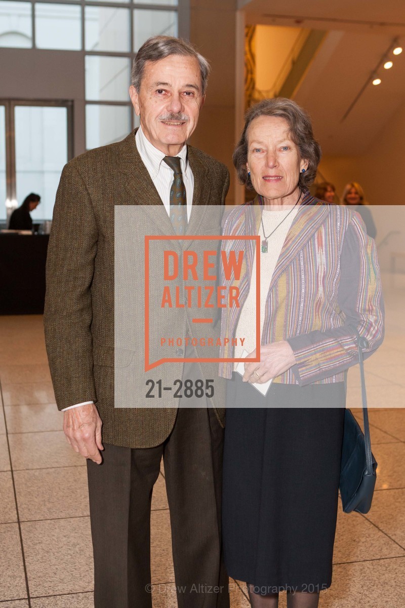 Alan Burgess, Doris Burgess, SAN JOSE MUSEUM OF THE ARTS Hosts C100 Dinner, San Jose Museum of Art. 110 S Market St, San Jose, CA 95113, February 28th, 2015, Photo #21-2885 Alan Burgess, Doris Burgess, Photo #21-2885
