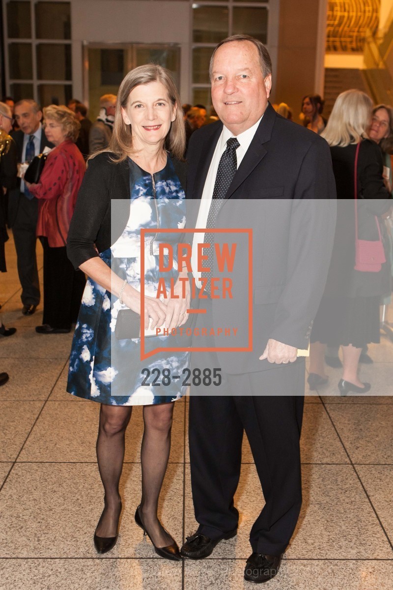 Jackie Faulkner, Bill Faulkner, SAN JOSE MUSEUM OF THE ARTS Hosts C100 Dinner, San Jose Museum of Art. 110 S Market St, San Jose, CA 95113, February 28th, 2015, Photo #228-2885 Jackie Faulkner, Bill Faulkner, Photo #228-2885