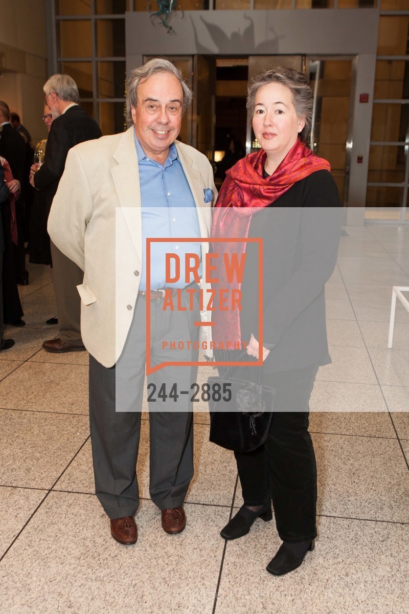 Mike Nevens, Claudia Viva, SAN JOSE MUSEUM OF THE ARTS Hosts C100 Dinner, San Jose Museum of Art. 110 S Market St, San Jose, CA 95113, February 28th, 2015, Photo #244-2885 Mike Nevens, Claudia Viva, Photo #244-2885