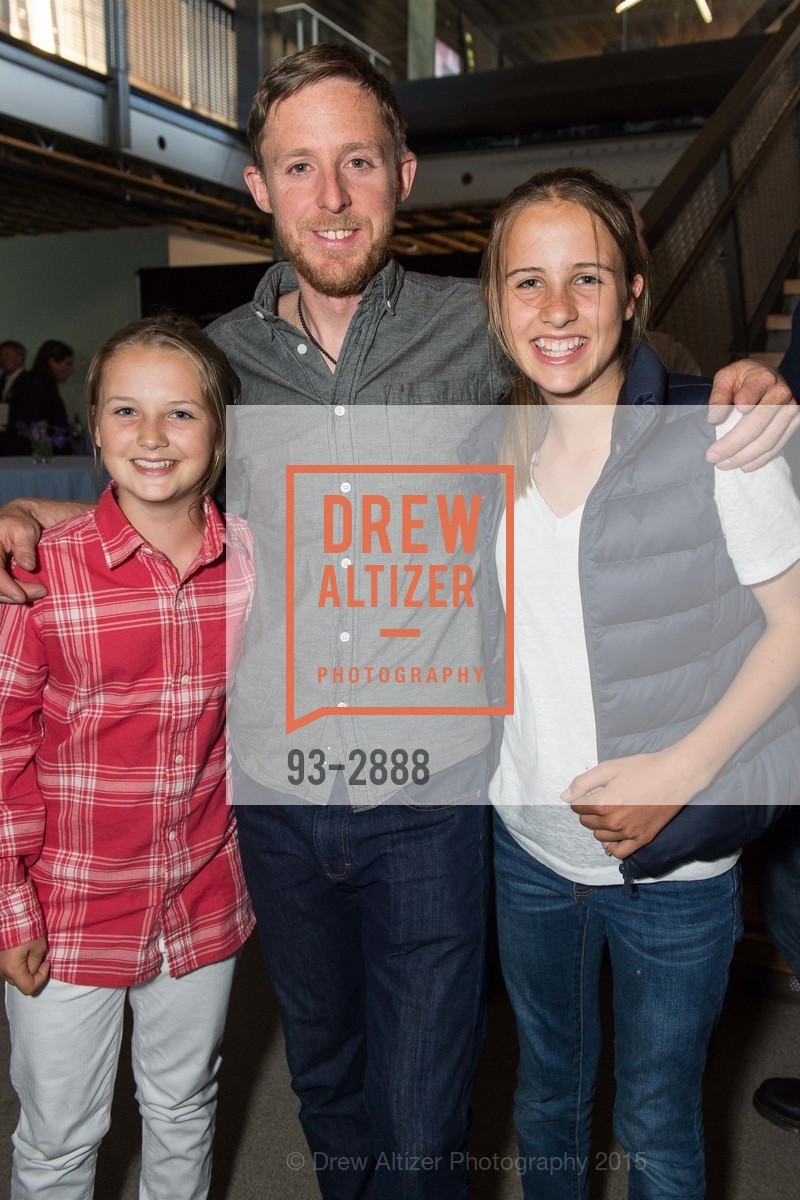 Katherine Thomsen, Tommy Caldwell, Ella Thomsen, NATURE BRIDGE VIP Press Party with Tommy Caldwell, US, April 30th, 2015, Photo #93-2888 Katherine Thomsen, Tommy Caldwell, Ella Thomsen, Photo #93-2888