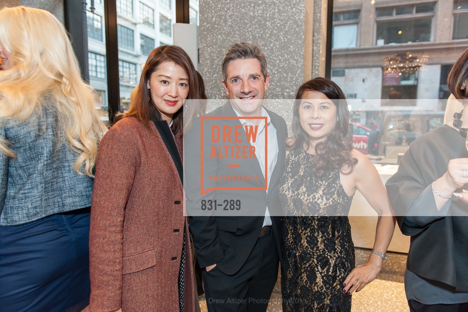 Tiffany Wang, Stuart Canning, Sharon Seto, Valentino Hosts San Francisco Symphony Gala Kickoff Party, Valentino, September 15th, 2015,Drew Altizer, Drew Altizer Photography, full-service agency, private events, San Francisco photographer, photographer california