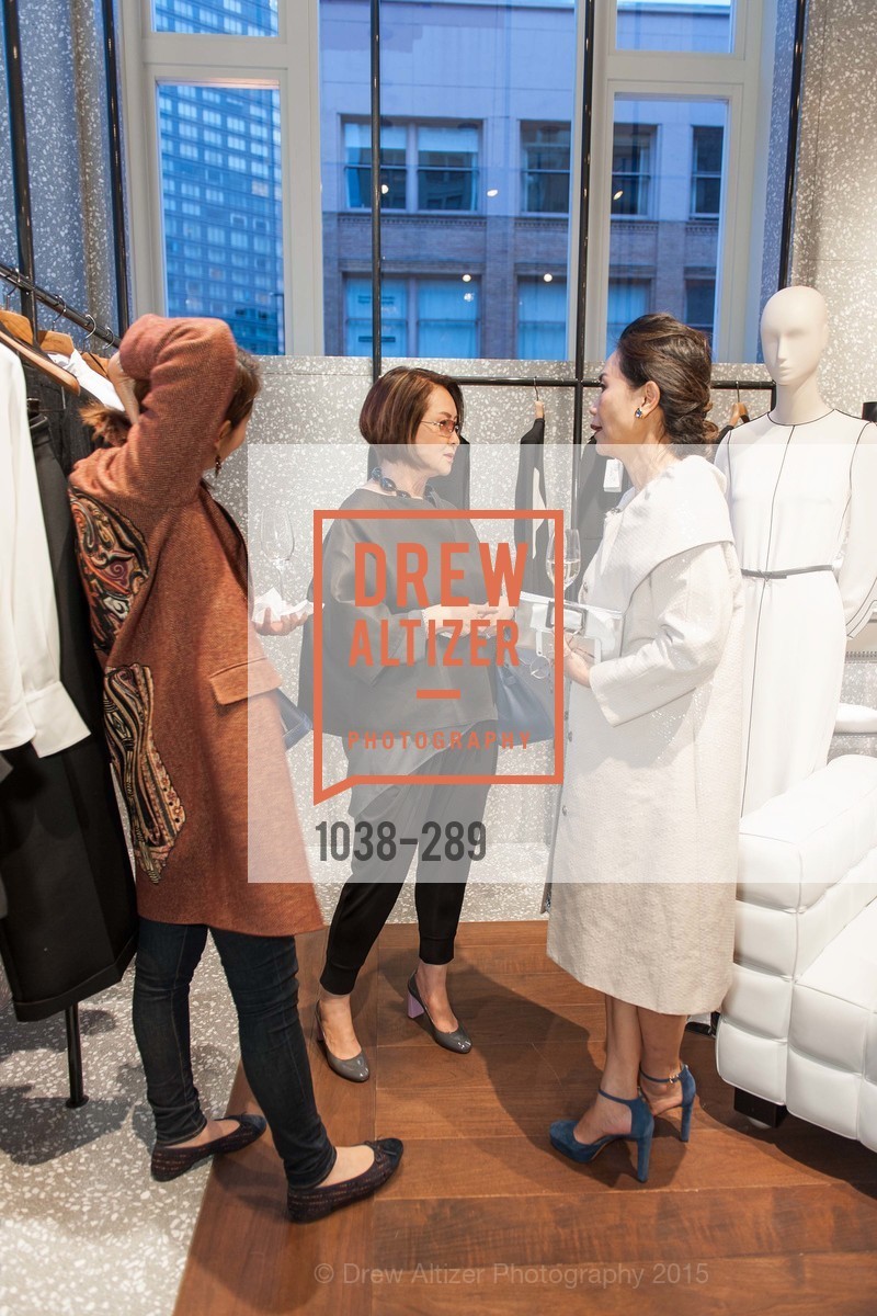 Elaine Yang, Xiaojun Lee, Tiffany Wang, Valentino Hosts San Francisco Symphony Gala Kickoff Party, Valentino, September 15th, 2015,Drew Altizer, Drew Altizer Photography, full-service agency, private events, San Francisco photographer, photographer california