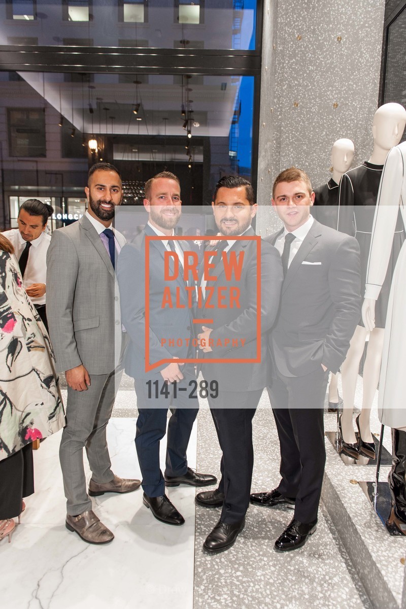 Vishal Thakur, Alan Hopkins, Juan Carlos Fernandez, Ben Williamson, Valentino Hosts San Francisco Symphony Gala Kickoff Party, Valentino, September 15th, 2015,Drew Altizer, Drew Altizer Photography, full-service agency, private events, San Francisco photographer, photographer california