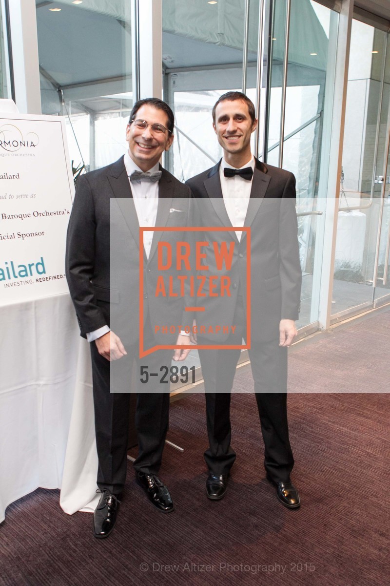 Eric Leve, Michael Costa, PHILHARMONIA BAROQUE ORCHESTRA 2015 Gala & Auction, US, March 1st, 2015, Photo #5-2891 Eric Leve, Michael Costa, Photo #5-2891
