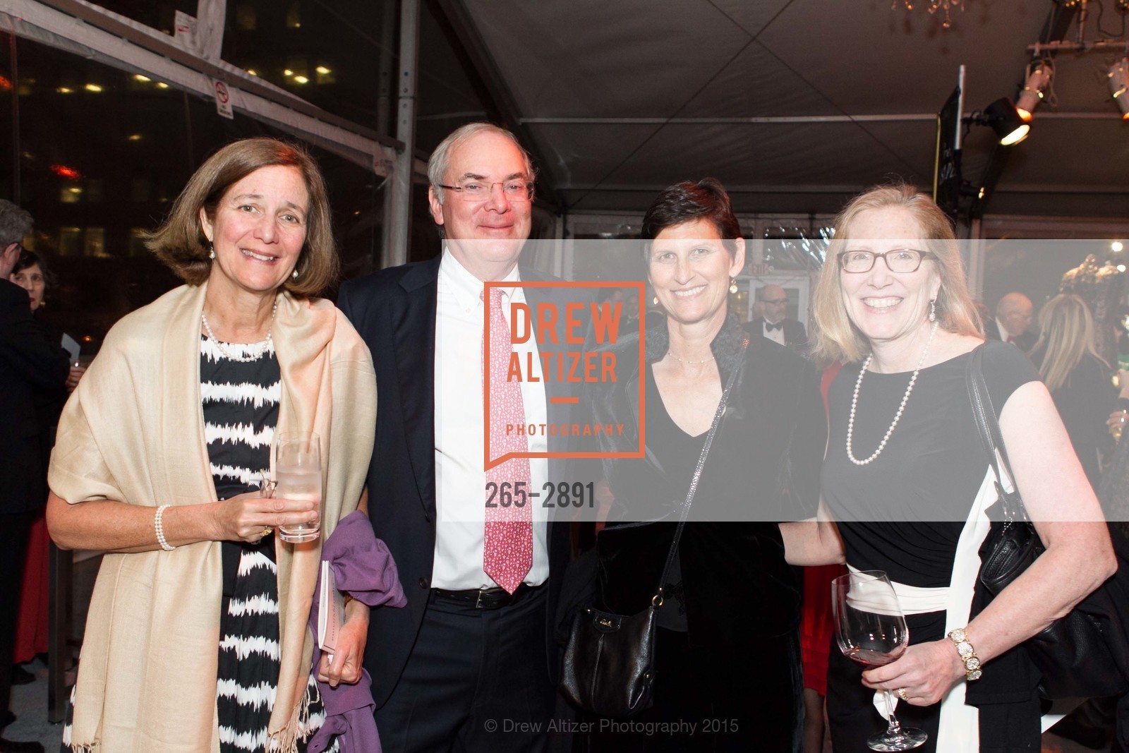 Kathy Mullen, Bob Mullen, Carol Tanner, Lauri Granoff, PHILHARMONIA BAROQUE ORCHESTRA 2015 Gala & Auction, US, March 1st, 2015, Photo #265-2891 Kathy Mullen, Bob Mullen, Carol Tanner, Lauri Granoff, Photo #265-2891