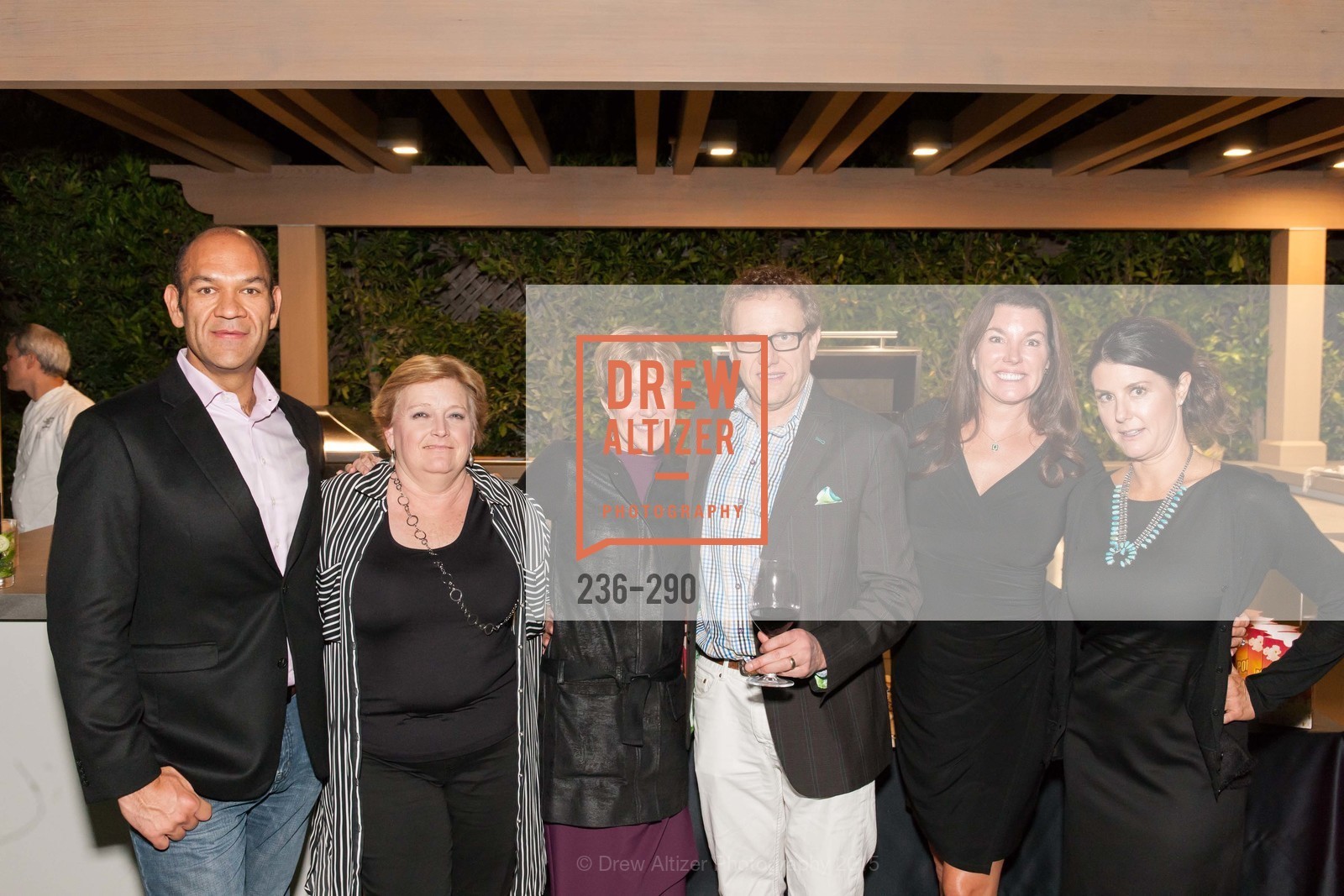 Patrick Davila, Carrie Markham, Brenda Lhormer, Marc Lhormer, Michelle Baggett, Carissa Ashman, Napa Valley Film Festival: Silicon Valley First Look, Private home. 1030 Hamilton Ave, September 16th, 2015